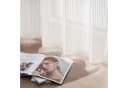 Topfinel Gardine mit Ösen Transparent Weiß oder Beige Polyester Bild 5