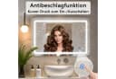 SaniteModar LED Badspiegel mit Lichtleisten, dimmbar, Antibeschlag, 50x70 cm Bild 5