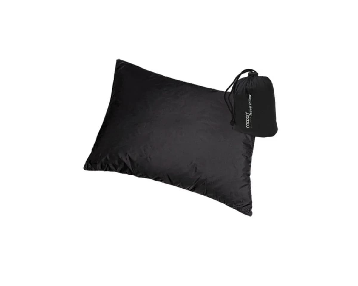 Cocoon Reisekissen Travel Pillow Schwarz S - Synthetik-Füllung