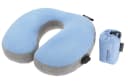 Cocoon Air Core Nackenkissen U-Form blau/grau aufblasbar Bild 2