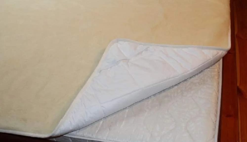 Matratzenschoner Merino Matratzenauflage aus Wolle und Baumwolle Welt der Träume