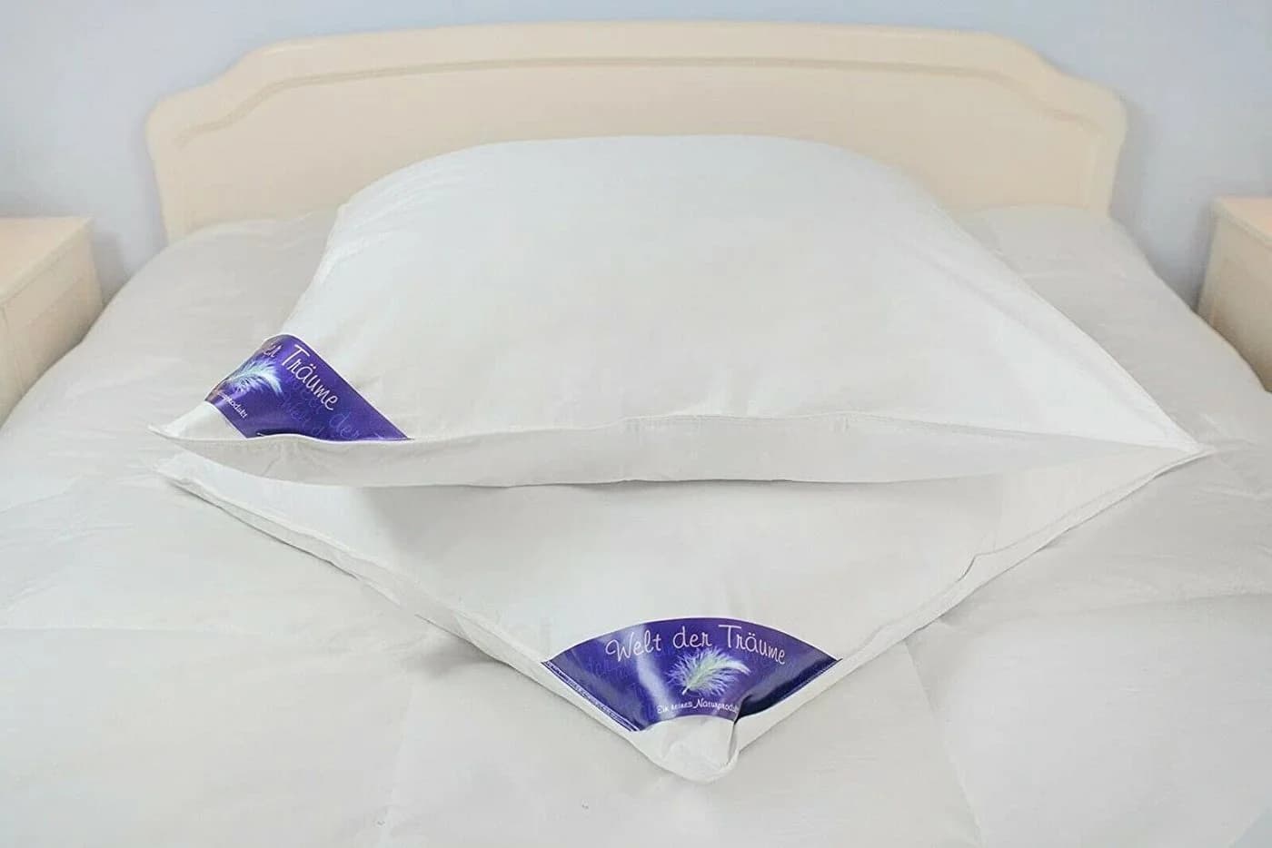 Daunenkissen Naturprodukt Allergiker geeignet Made in EU - Bild 5