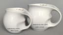 Colani Tasse ab ovo Spot Silber 260ml Porzellan Bild 3