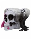 Horror-Shop Little Monster Skull Dekofigur Harley Quinn Polyresin Bild 1
