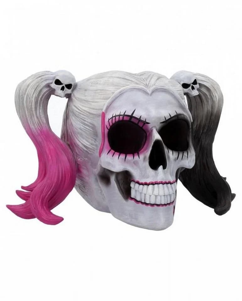 Horror-Shop Little Monster Skull Dekofigur Harley Quinn Polyresin - Bild 2