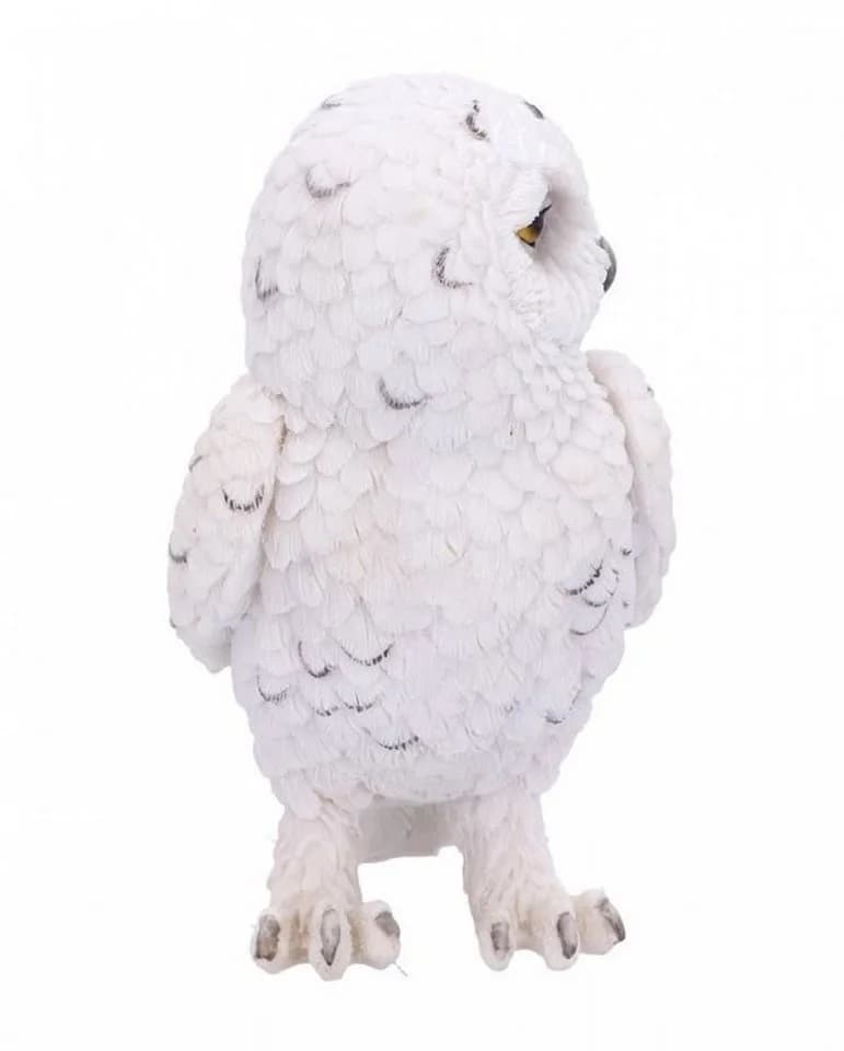 Horror-Shop Dekofigur Weiße Schneeeule 13,3 cm - Bild 4