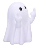 Horror-Shop Dekofigur Weißer Geist mit Mittelfinger Pose 12,5cm Bild 3