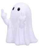 Horror-Shop Dekofigur Weißer Geist mit Mittelfinger Pose 12,5cm Bild 5