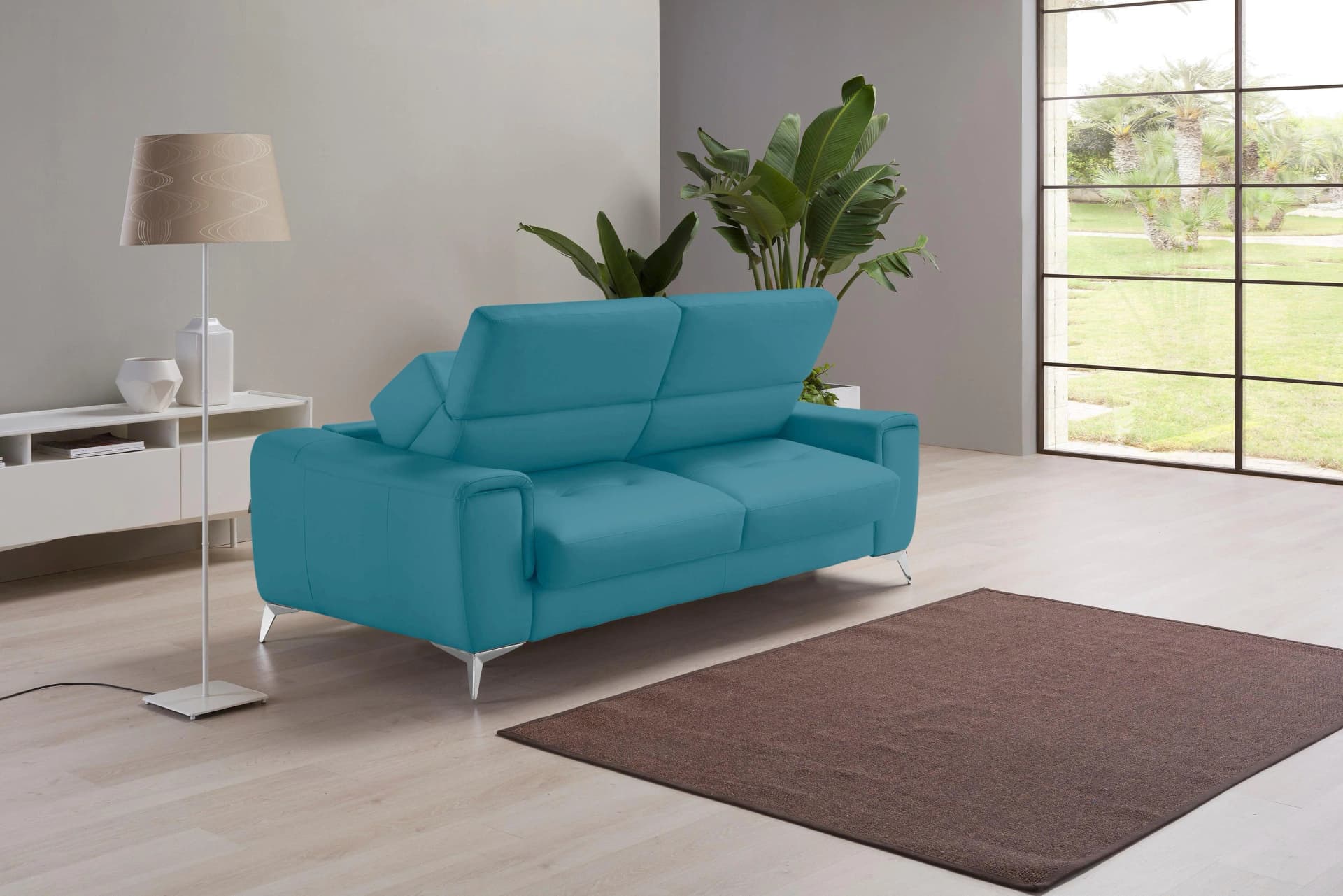 EGOITALIANO Francine Designsofa Loungesofa Türkis