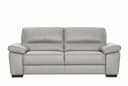 CALIA ITALIA Gaia 3-Sitzer Ledersofa Braun Bild 1