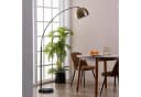 Teamson Home Bogenlampe Stehlampe Metall Gelb Bild 3