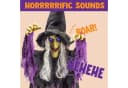 JOYIN Hängedekoration Hexe Halloween mit LED Augen & Soundaktivierung Bild 4