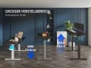 FLEXISPOT Elektrisch Höhenverstellbarer Schreibtisch Schwarz Bild 1