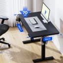 FLEXISPOT Elektrisch Höhenverstellbarer Schreibtisch Schwarz Bild 4