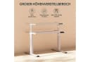 FLEXISPOT Schreibtisch Basic Plus Elektrisch Höhenverstellbar 2 Motoren Weiß Bild 3