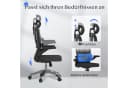 FLEXISPOT Bürostuhl Ergonomischer Schreibtischstuhl mit 2D-Kopfstütze, Klappbare Armlehnen & Dynamische Lendenstütze Bild 5