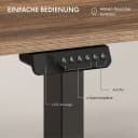 FLEXISPOT Schreibtisch Sitz-Steh-Tisch Dual-Motor 4 Speicherplätze Bild 5