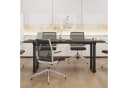FLEXISPOT Höhenverstellbarer Schreibtisch 4-Beine Dual-Motor Schwarz Bild 1