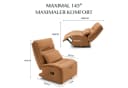 FLEXISPOT Loungesessel Cradle Relaxsessel 3-fach Liegefunktion Bild 3