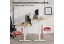 SANODESK Elektrisch Höhenverstellbarer Schreibtisch 160x60 cm Bild 1