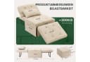 FLEXISPOT Schlafsofa Relaxsessel Beige Klappsofa 300kg Bild 1