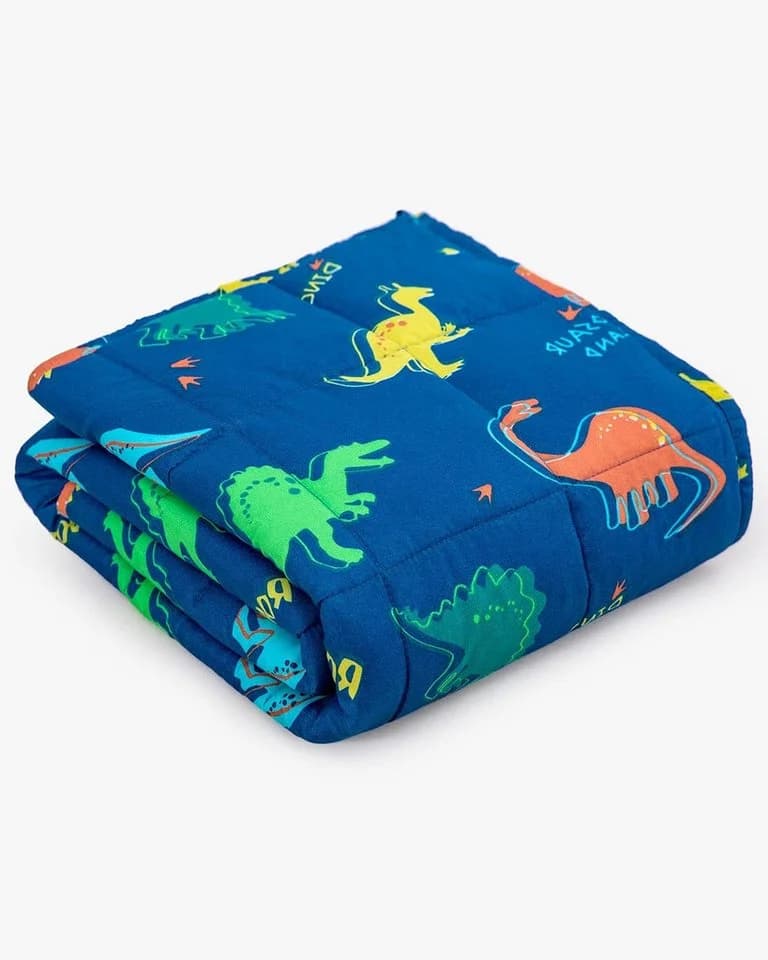SiviO Gewichtsdecke Kinder Therapie-Bettdecke 1,3kg Blau - Bild 2