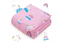 SiviO Gewichtsdecke Kinder Rosa Einhorn Therapie-Bettdecke Bild 2
