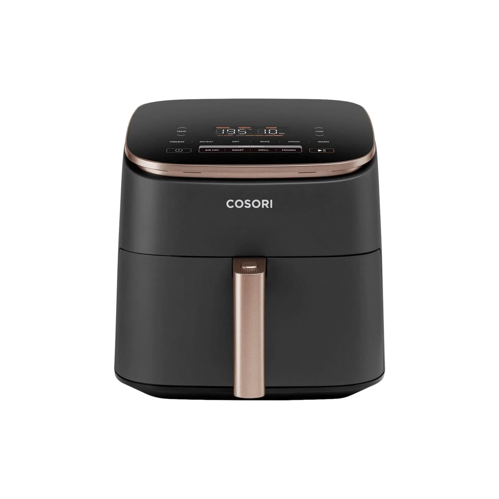 Heißluftfritteuse TurboBlaze CAF-DC602-KEUR 1.725 Watt 6 Liter Schwarz