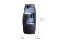Teamson Home 3-stufiger Gartenbrunnen mit LED Schwarz Polyresin Bild 4