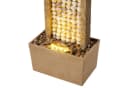 Teamson Home Hoher Gartenbrunnen LED Muschel-Design Braun Bild 5