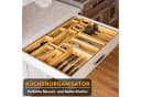 SpaceAid Aufbewahrungsbox Bambus-Schubladenorganizer 14 St Bild 4