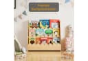 SpaceAid Bücherregal 3-stöckiges Kinderregal Montessori-Bücherregal Bild 4