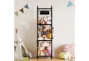SpaceAid Kinderregal Holz Schwarz Kuscheltier Aufbewahrung Vertikal Bild 2