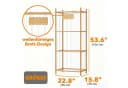 SpaceAid Kinderregal Holz Kuscheltier Aufbewahrung Beige Bild 3