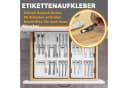 SpaceAid Besteckeinsatz Bambus 6 Fächer Weiß Bild 4