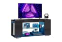 Pinmoco TV-Schrank 120 cm LED-Licht 7 Farben Bild 2
