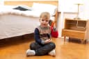JOYIN Spiel-Smartphone Musikalisches Baby Spielzeug Handy 2er Set Orange Bild 1