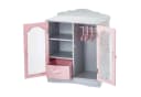TEAMSON™ KIDS Puppenmöbel Schrank Grau/Rosa Bild 4