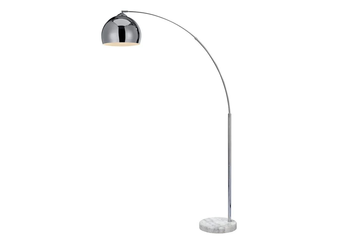 Teamson Home Bogenlampe Silber Chromschirm - Bild 2
