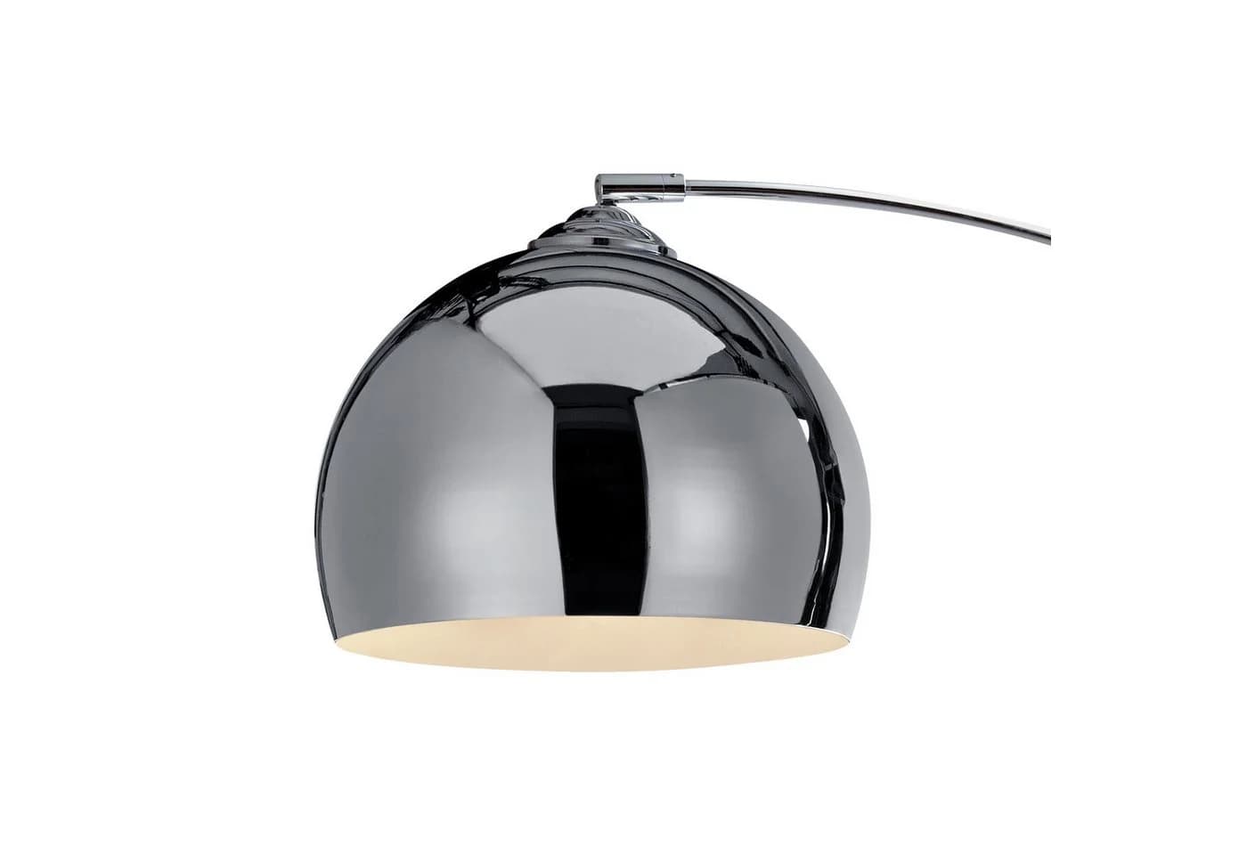 Teamson Home Bogenlampe Silber Chromschirm - Bild 5