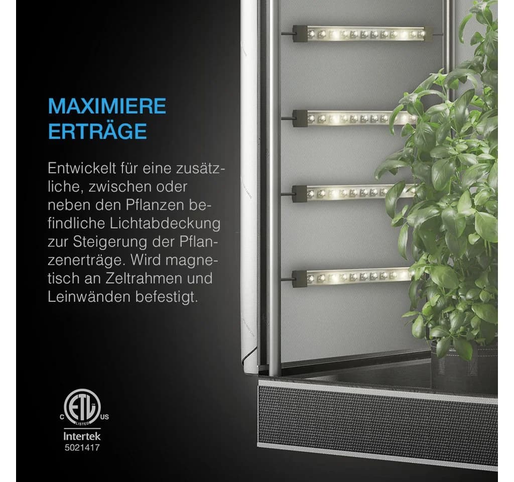 AC Infinity IONBEAM S16 Vollspektrum LED Pflanzenlampe 42W