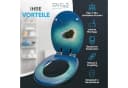 Sanilo WC-Sitz Dream Island Blau/Aquablau/Grün MDF SoftClose Bild 1