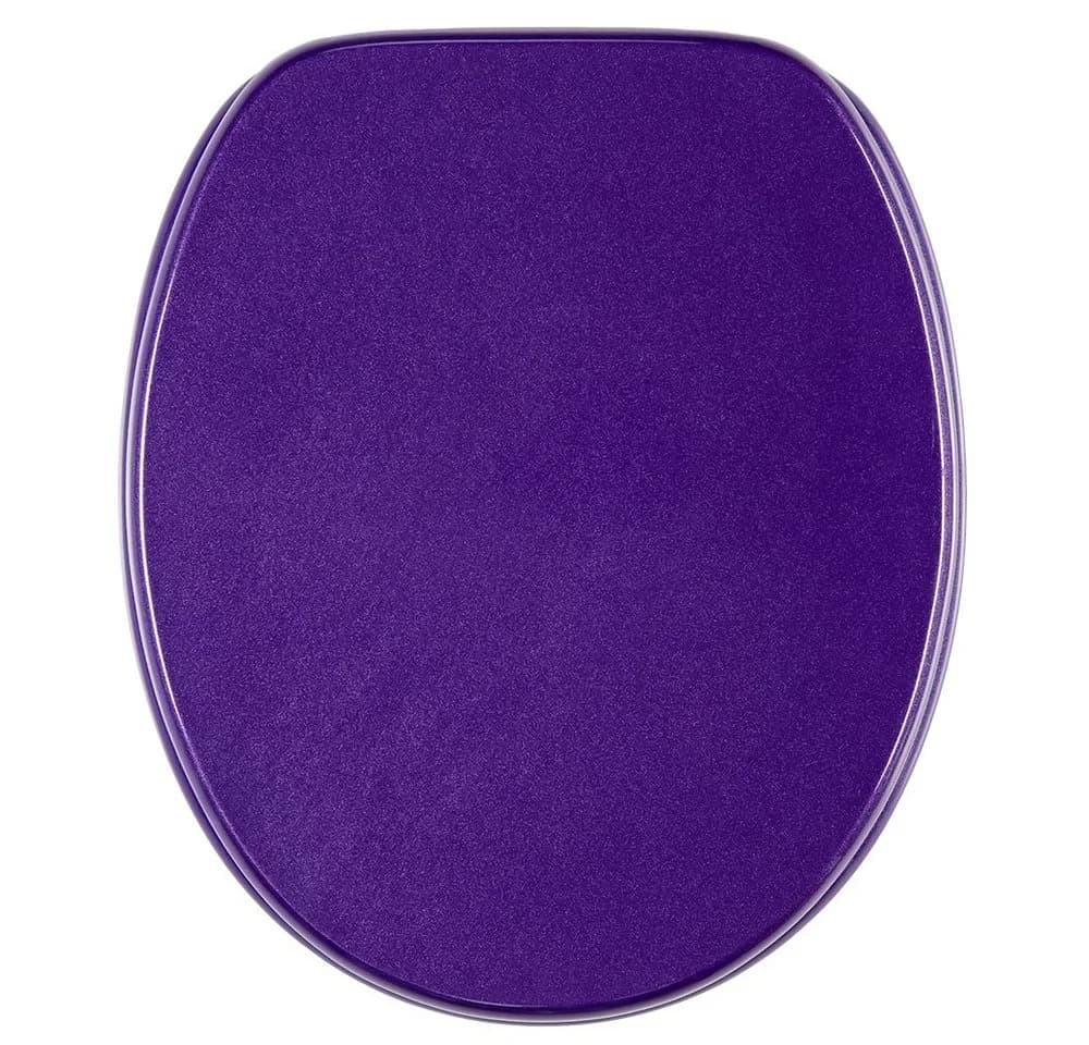 Sanilo Glitzer WC-Sitz Violett SoftClose - Bild 2