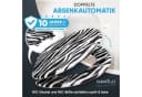 WC-Sitz SANILO Zebra Look Schwarz/Weiß MDF Bild 3