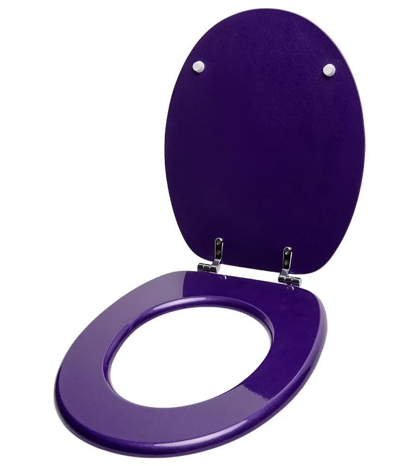 Sanilo WC-Sitz Glitzer Lila Universell - Bild 3