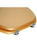 Sanilo WC-Sitz Glitzer Gold Hochglanz Bild 5