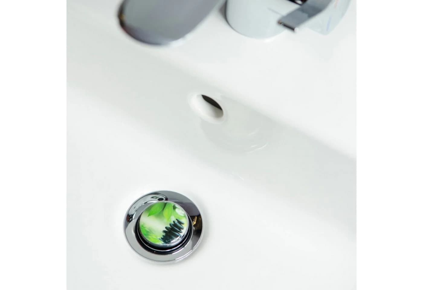 Sanilo Waschbeckenstöpsel mit Motiv, Ø 4 cm, universell, 100% wasserdicht - Bild 3