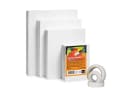 ESENG Leinwand zum Bemalen 100% Baumwolle Mix-Size Set Bild 2