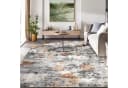 GarveeMore Teppich Orange Abstraktes Muster Pearl-Velvet Bild 2