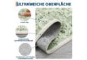 GarveeMore Faltbarer Boho-Teppich Grün Polyester Bild 3
